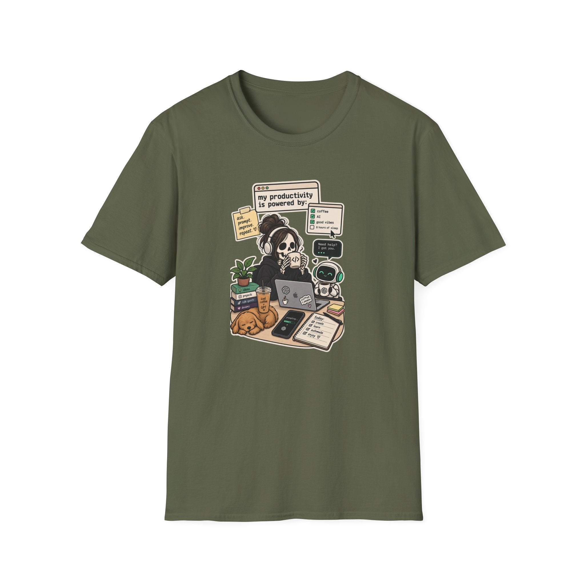 Powered by AI T-Shirt