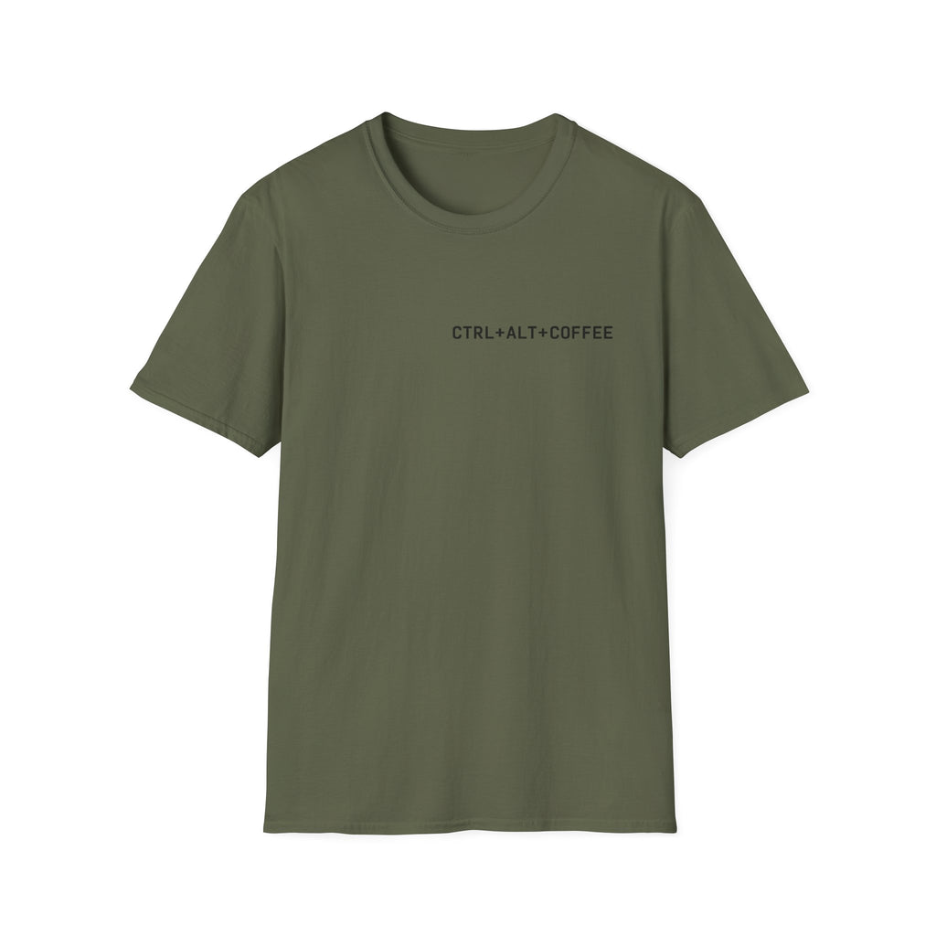 Ctl + Alt + Coffee T-Shirt