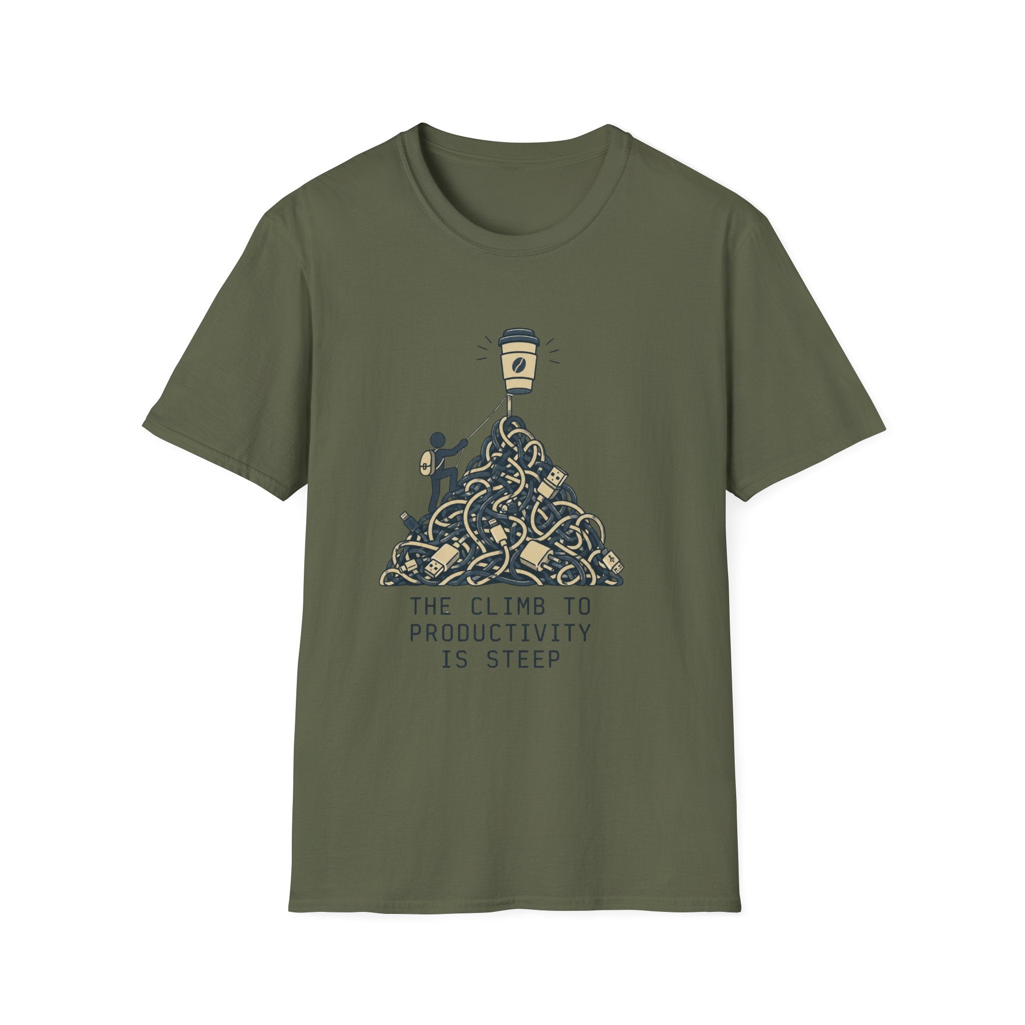 The Climb to Productivity T-Shirt