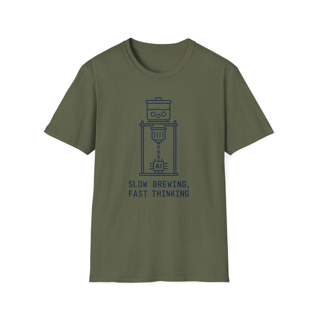 Slow Brewing Fast Thinking T-Shirt
