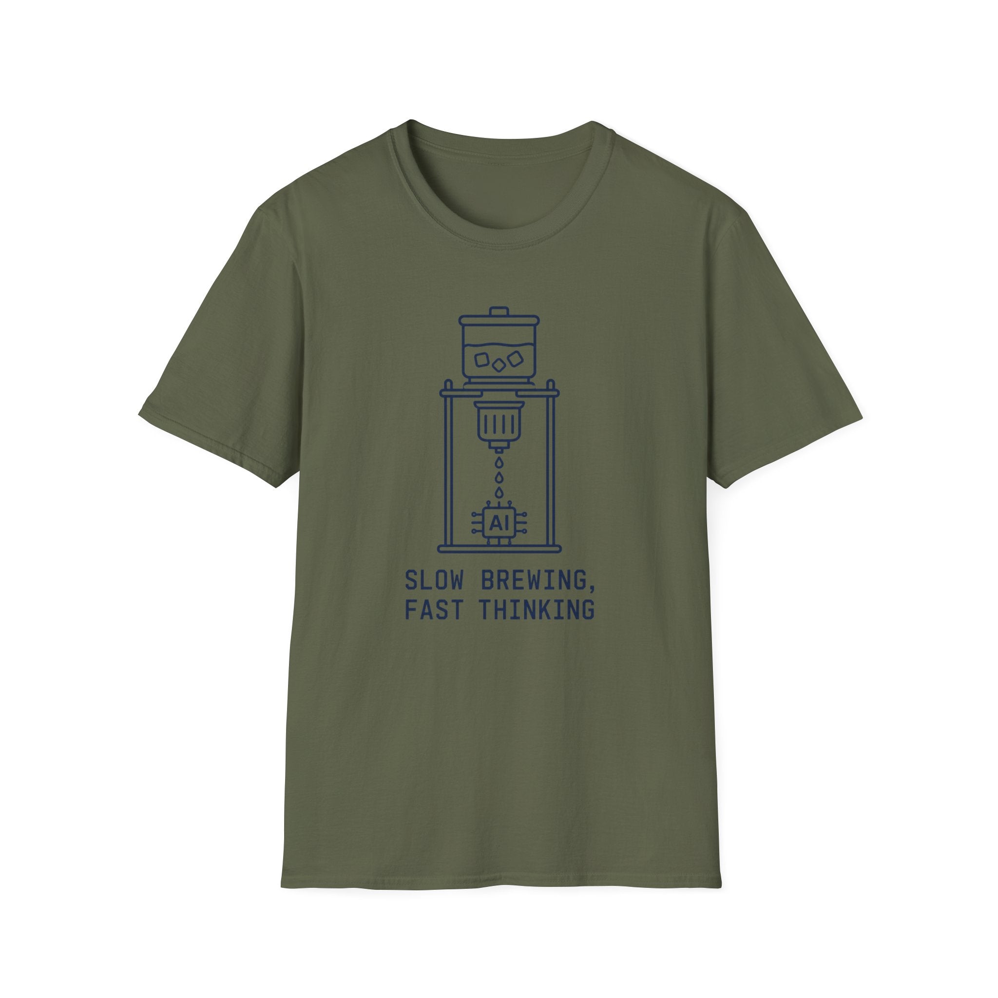 Slow Brewing Fast Thinking T-Shirt