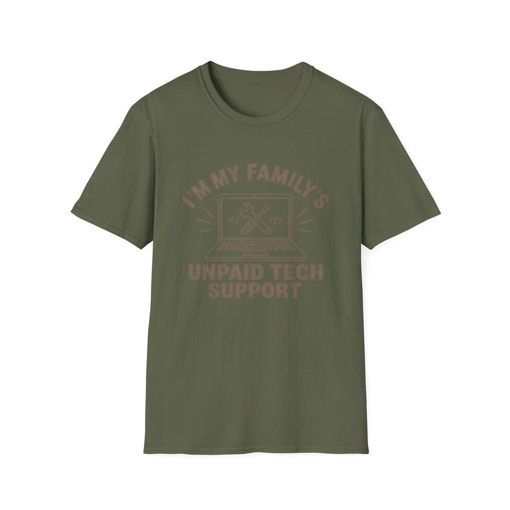 Unpaid Tech Support T-Shirt