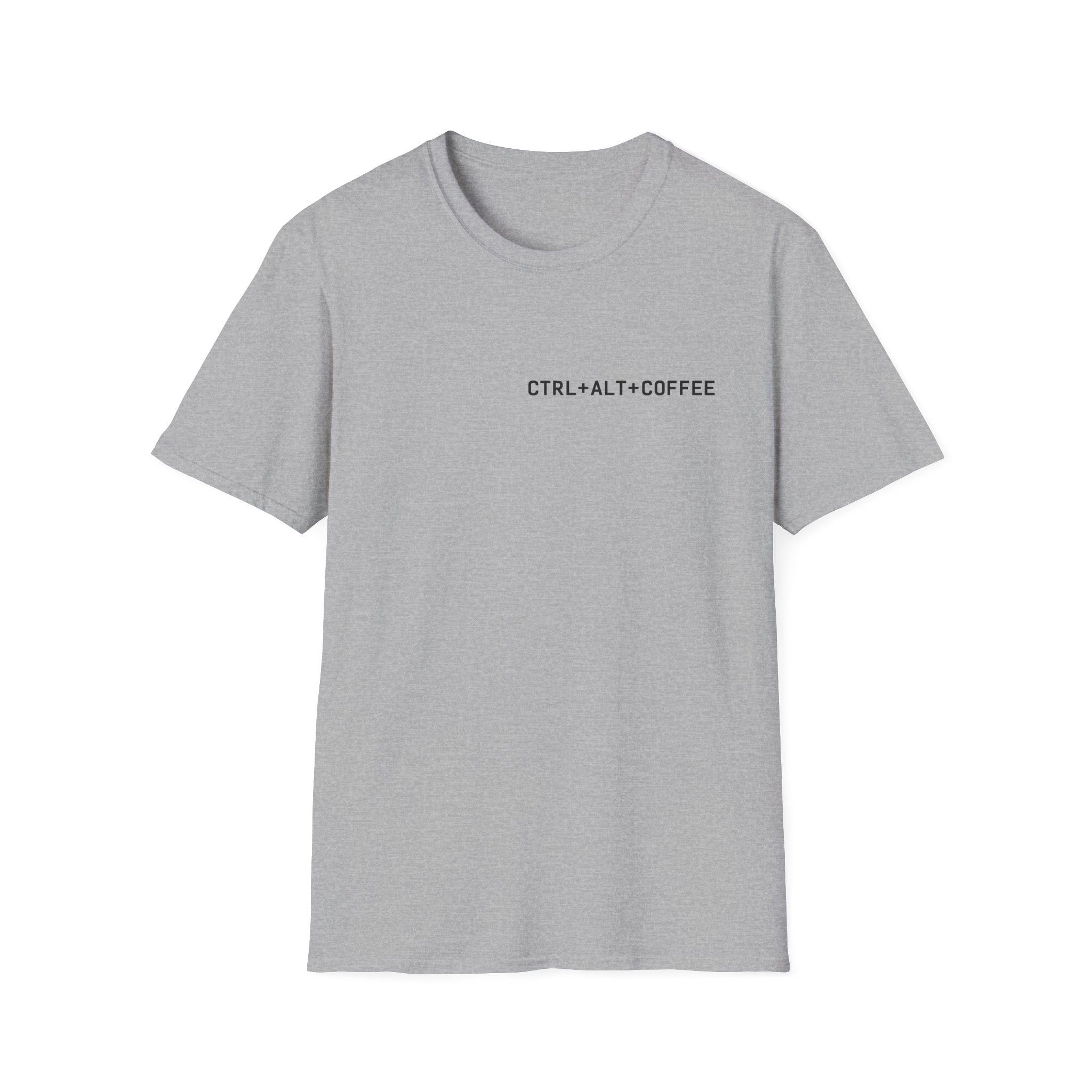Ctl + Alt + Coffee T-Shirt