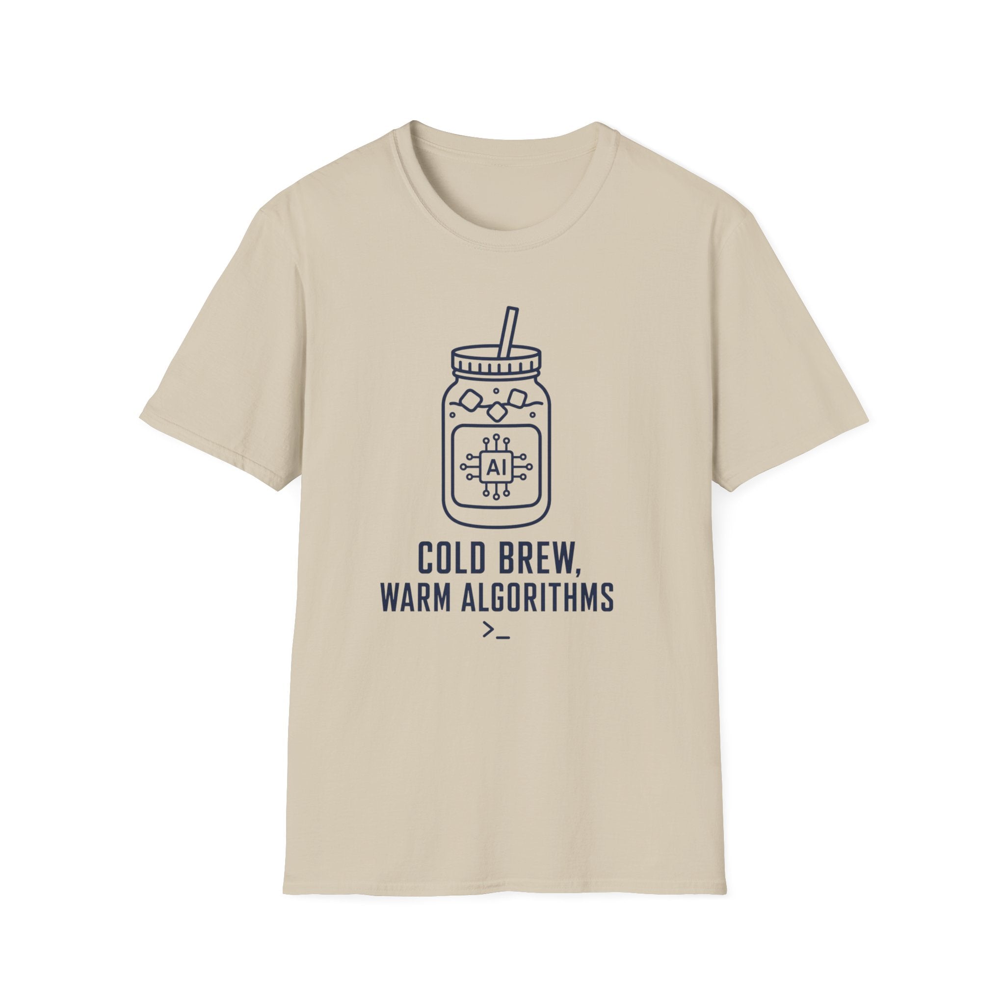 Cold Brew Warm Algorithm T-Shirt