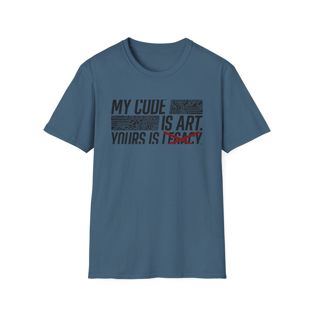 My code is art T-Shirt