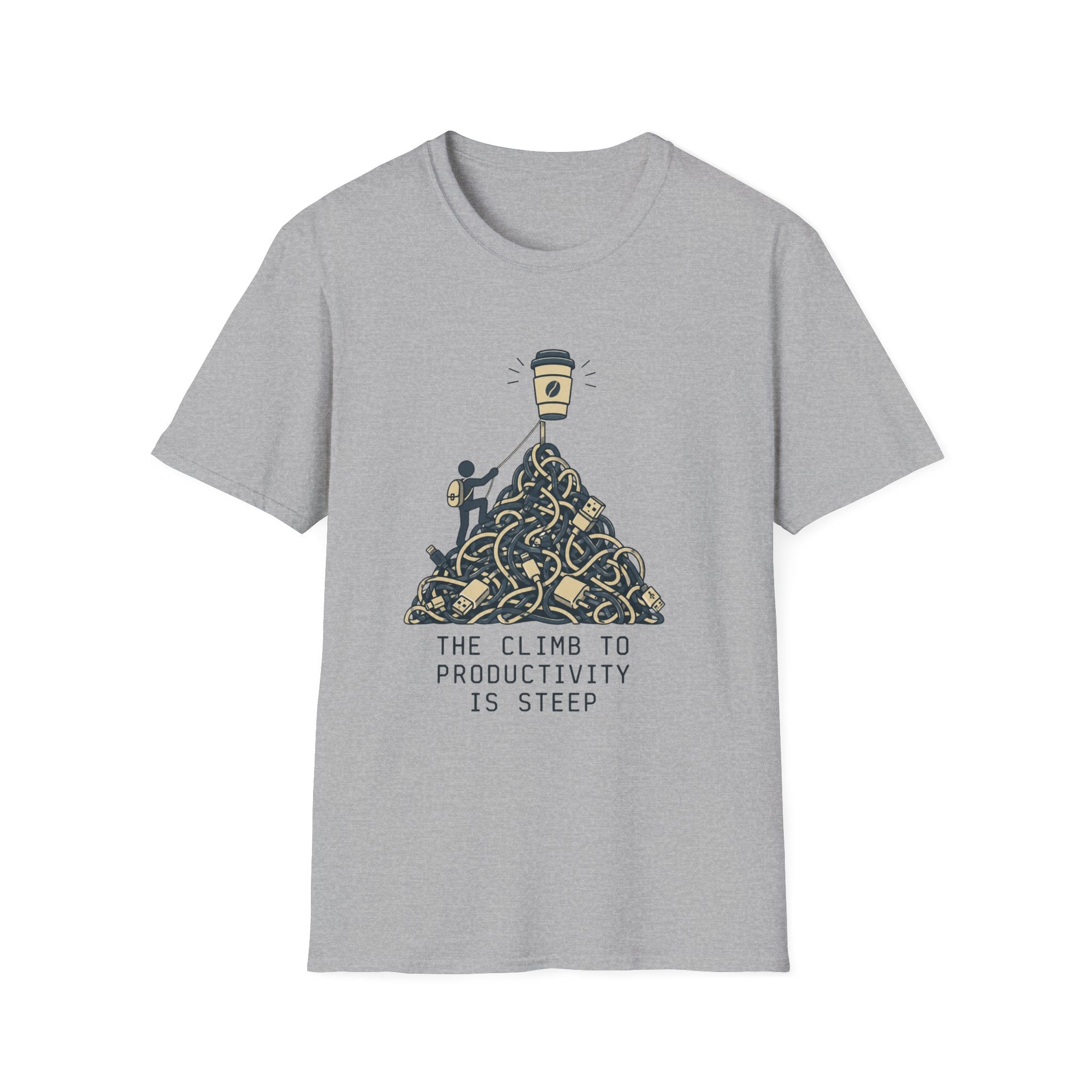 The Climb to Productivity T-Shirt