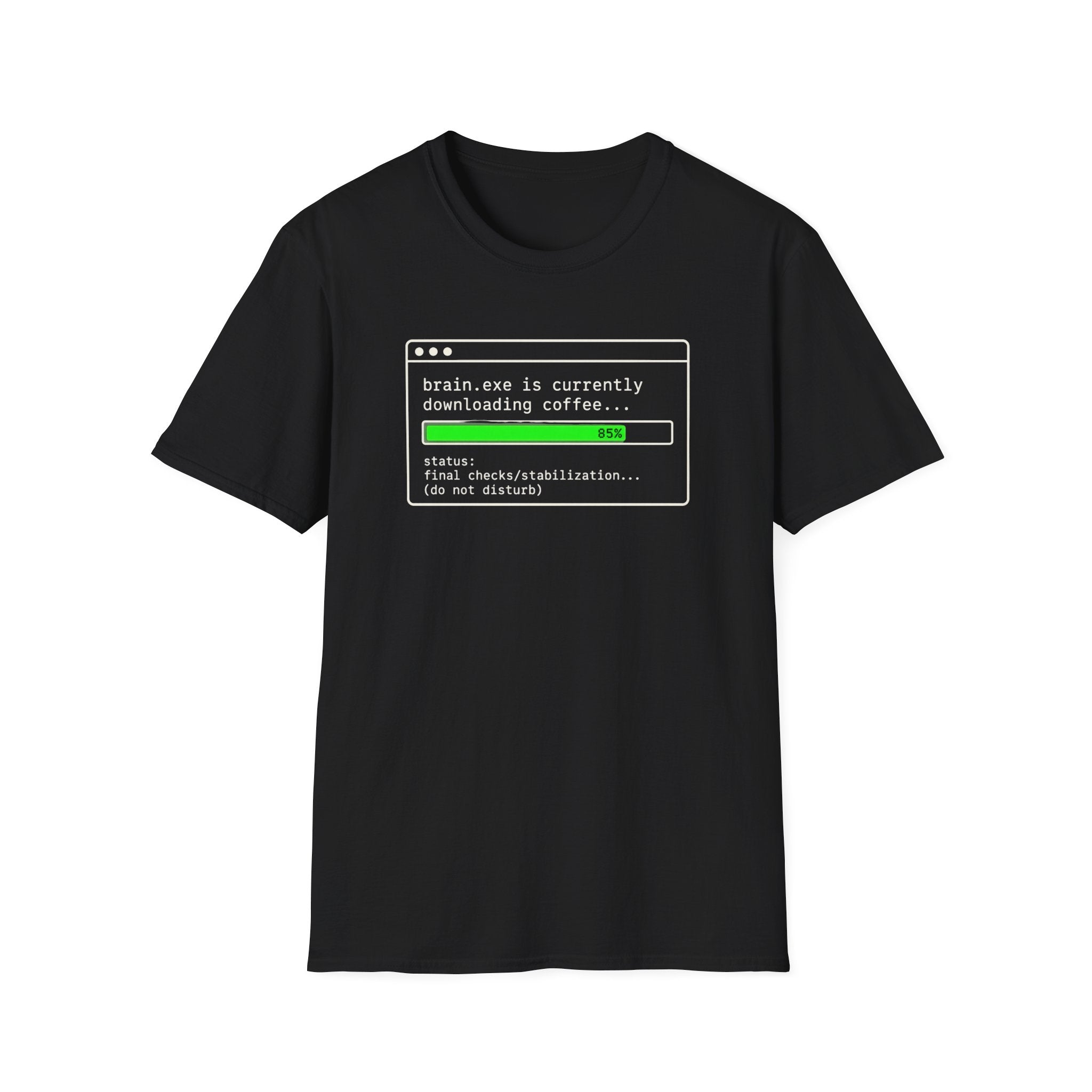 Brain downloading T-Shirt