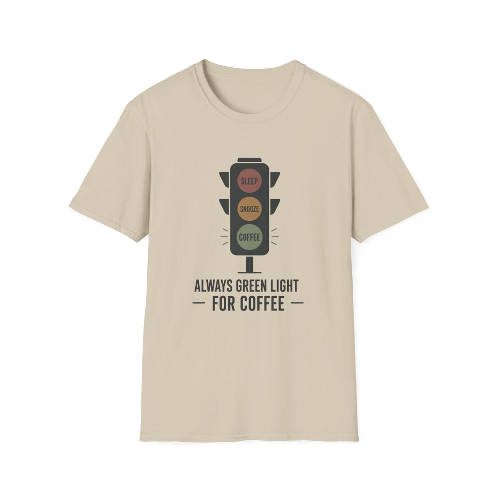 Green Light 4 coffee T-Shirt