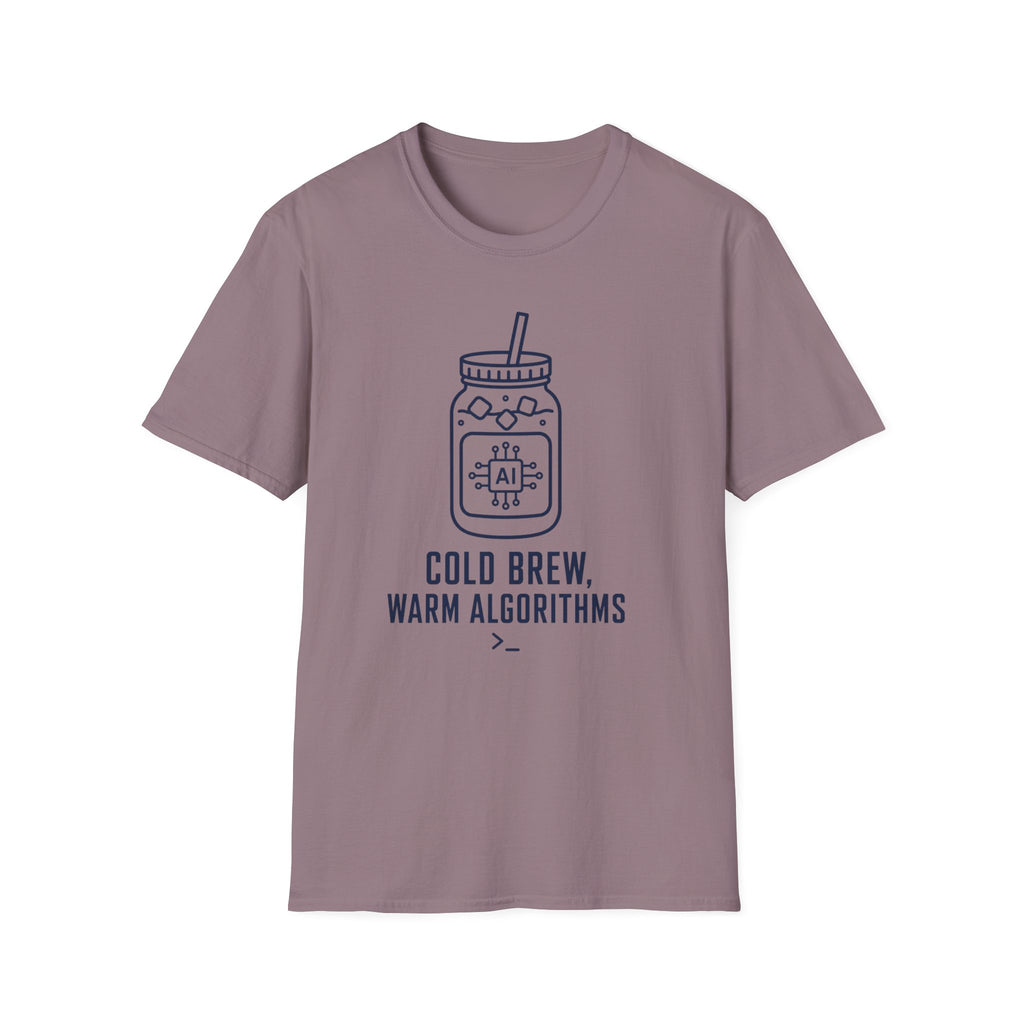 Cold Brew Warm Algorithm T-Shirt