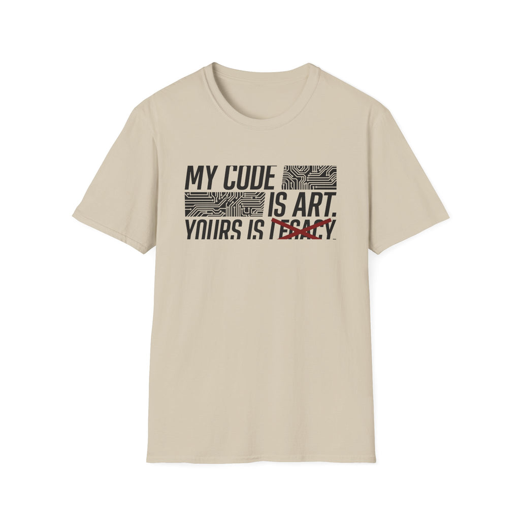My code is art T-Shirt