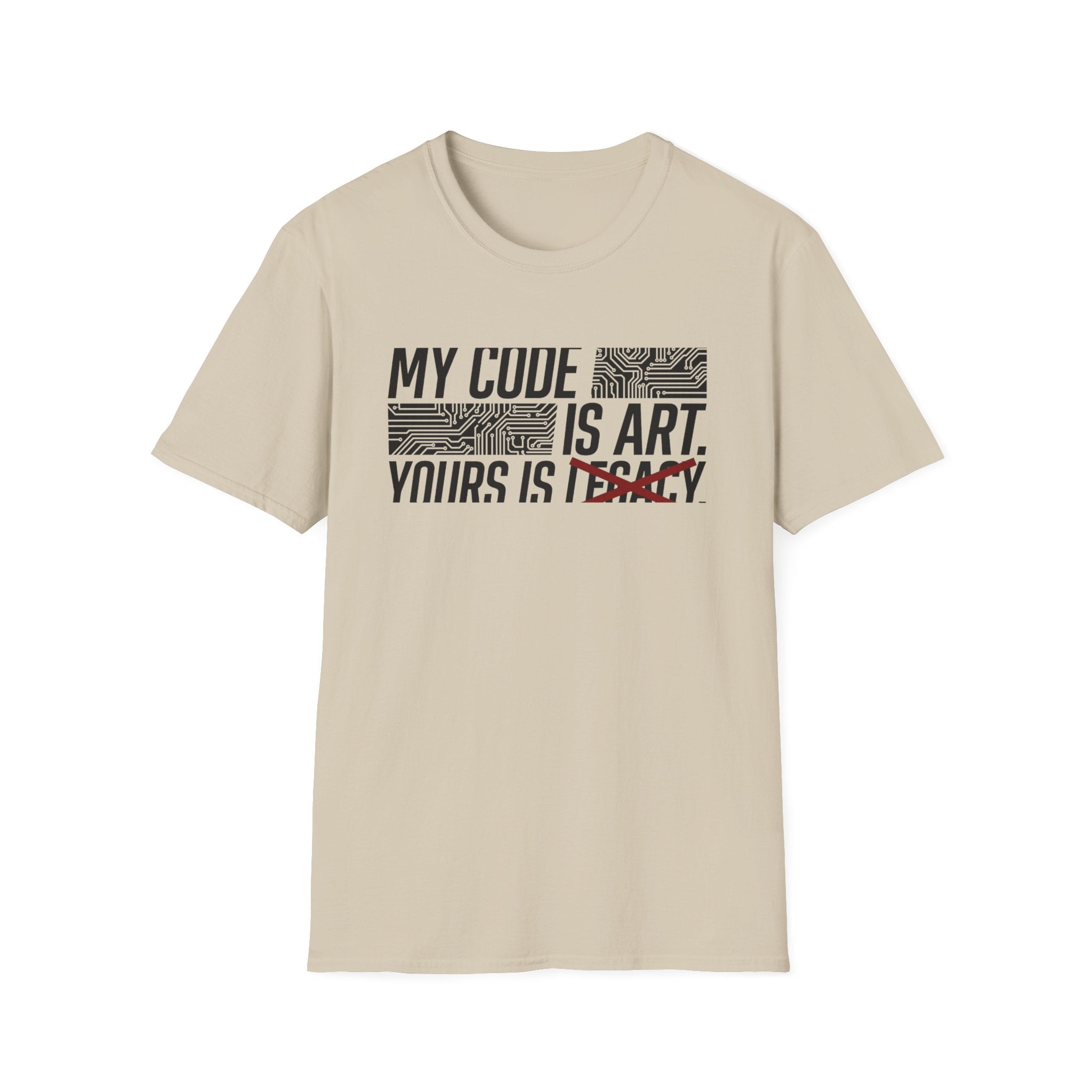 My code is art T-Shirt