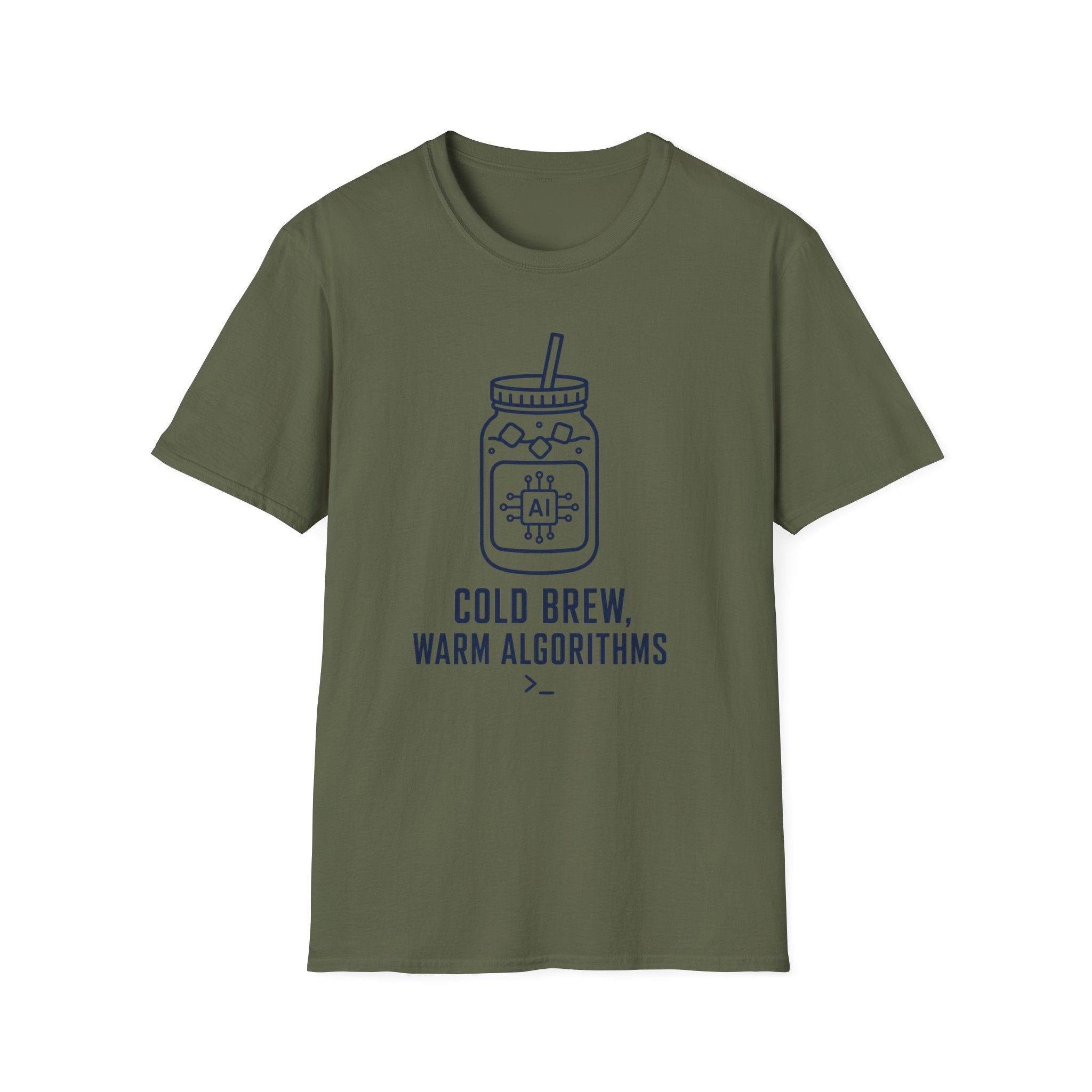 Cold Brew Warm Algorithm T-Shirt