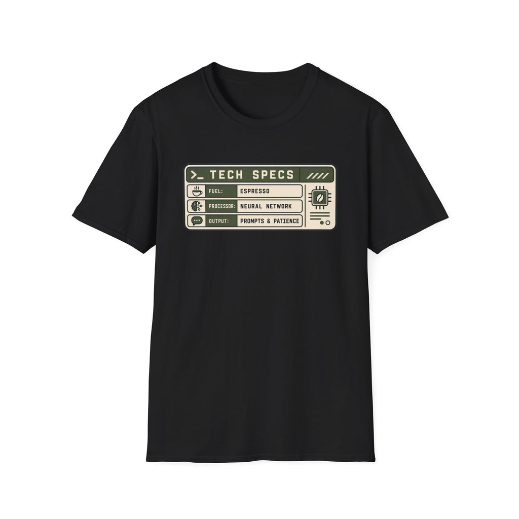 Tech specs T-Shirt