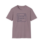 Checklist T-Shirt