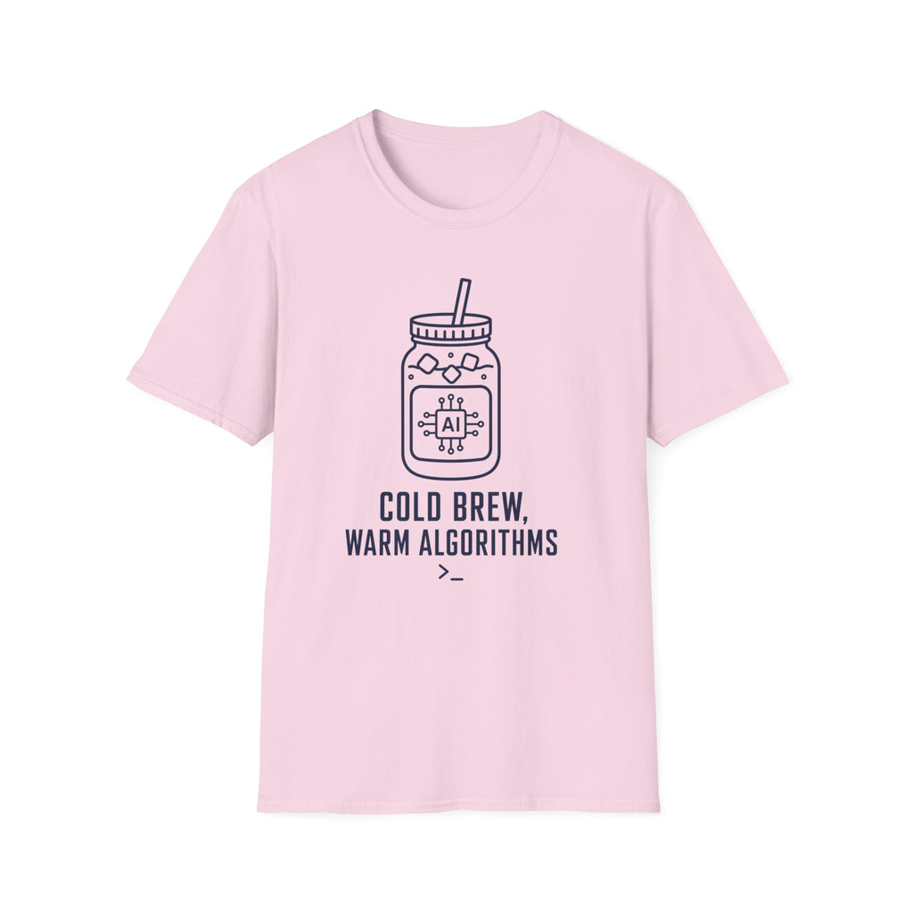 Cold Brew Warm Algorithm T-Shirt