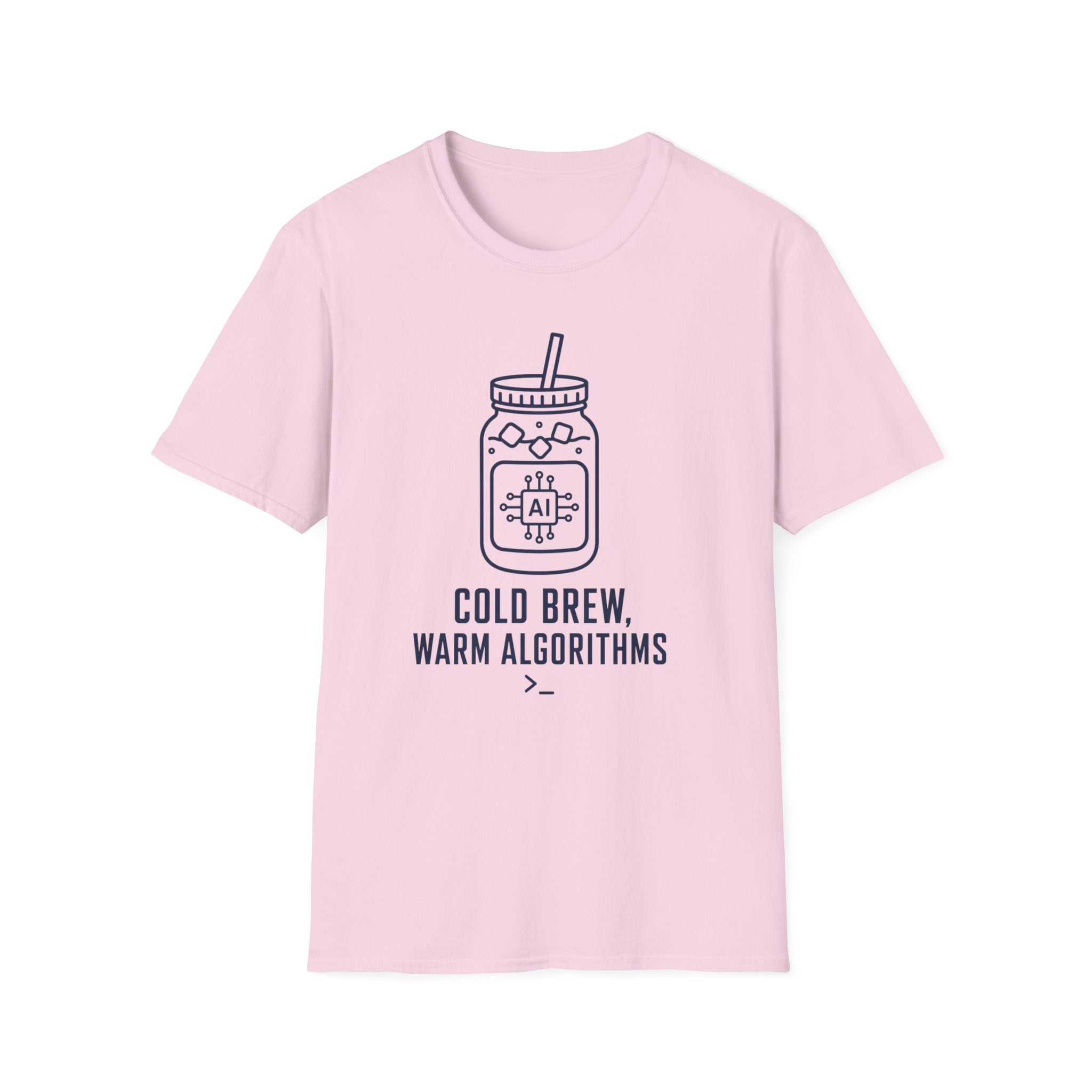 Cold Brew Warm Algorithm T-Shirt