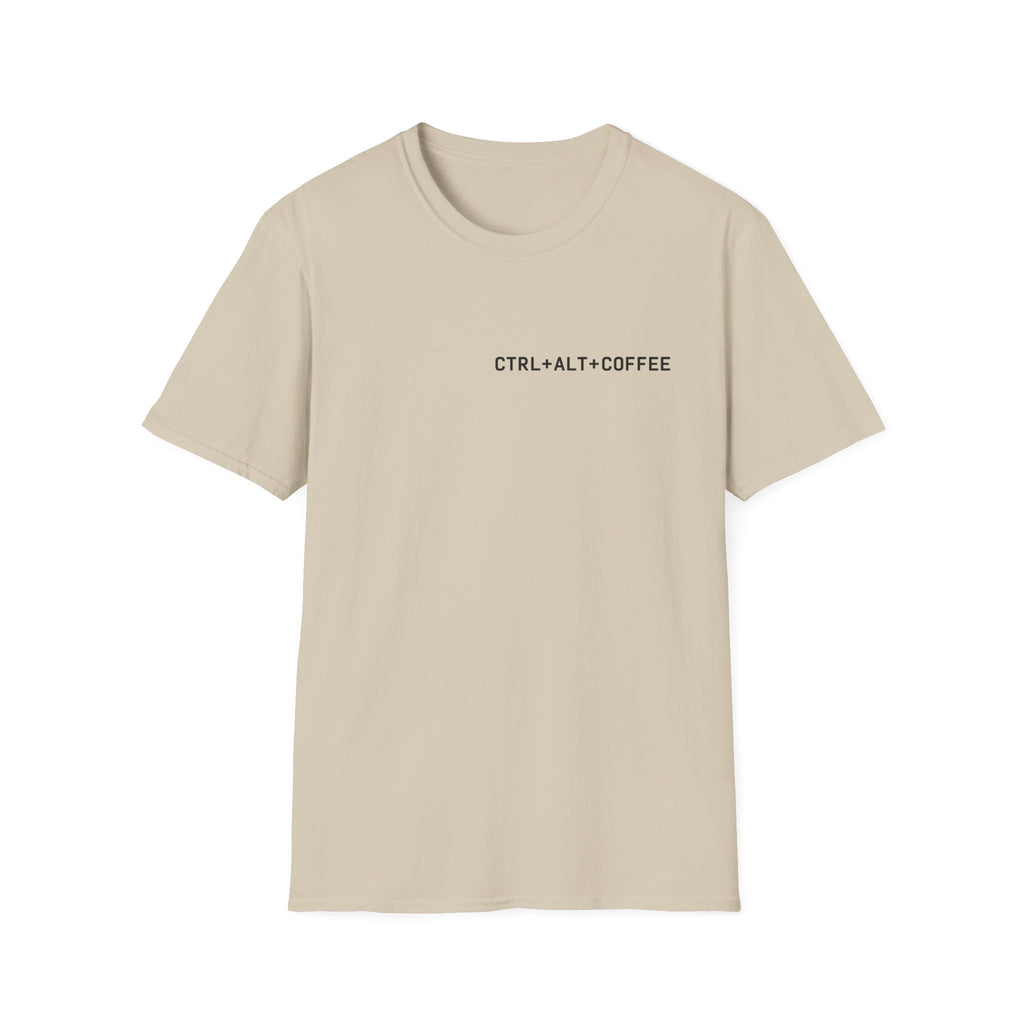 Ctl + Alt + Coffee T-Shirt