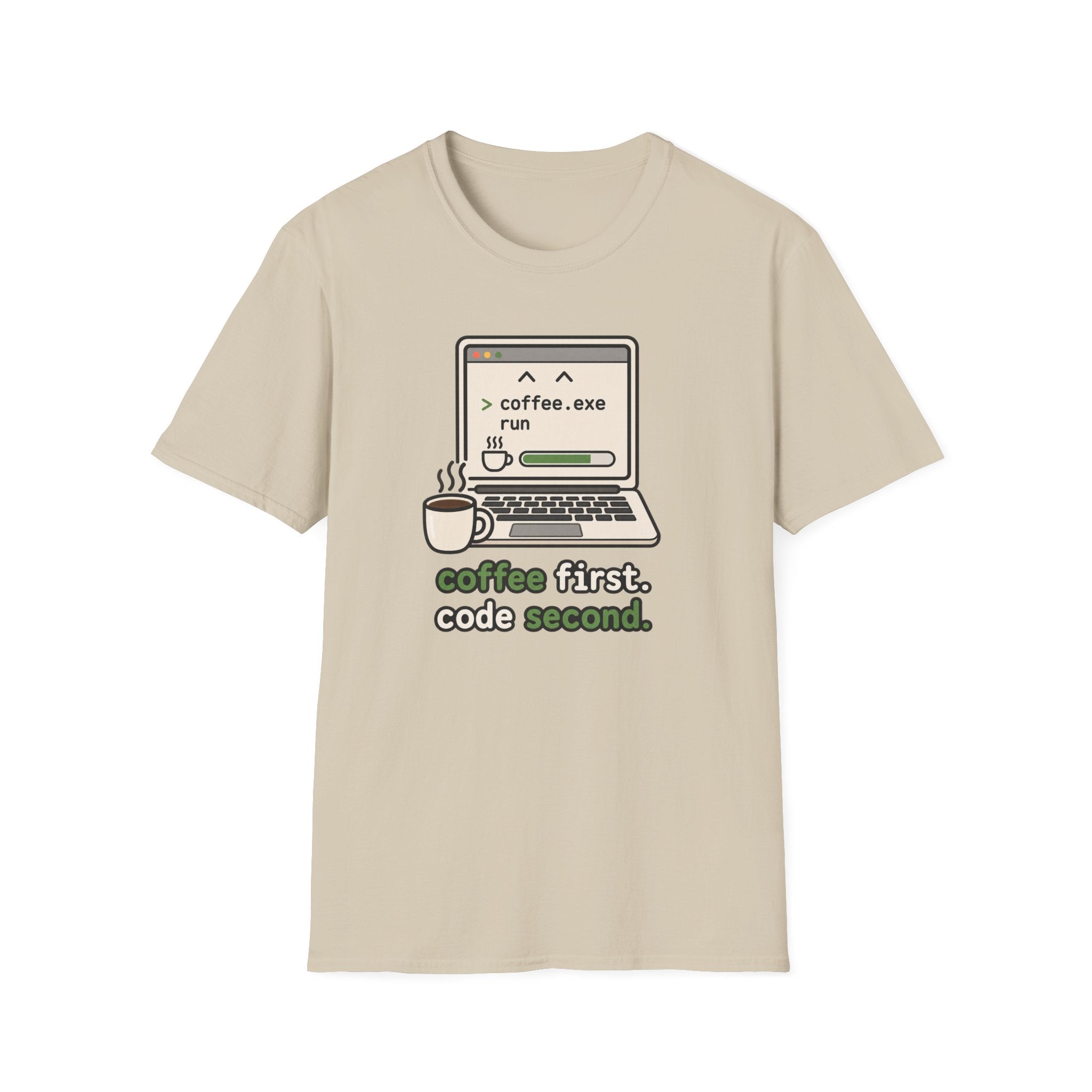 Coffee first Code second T-Shirt
