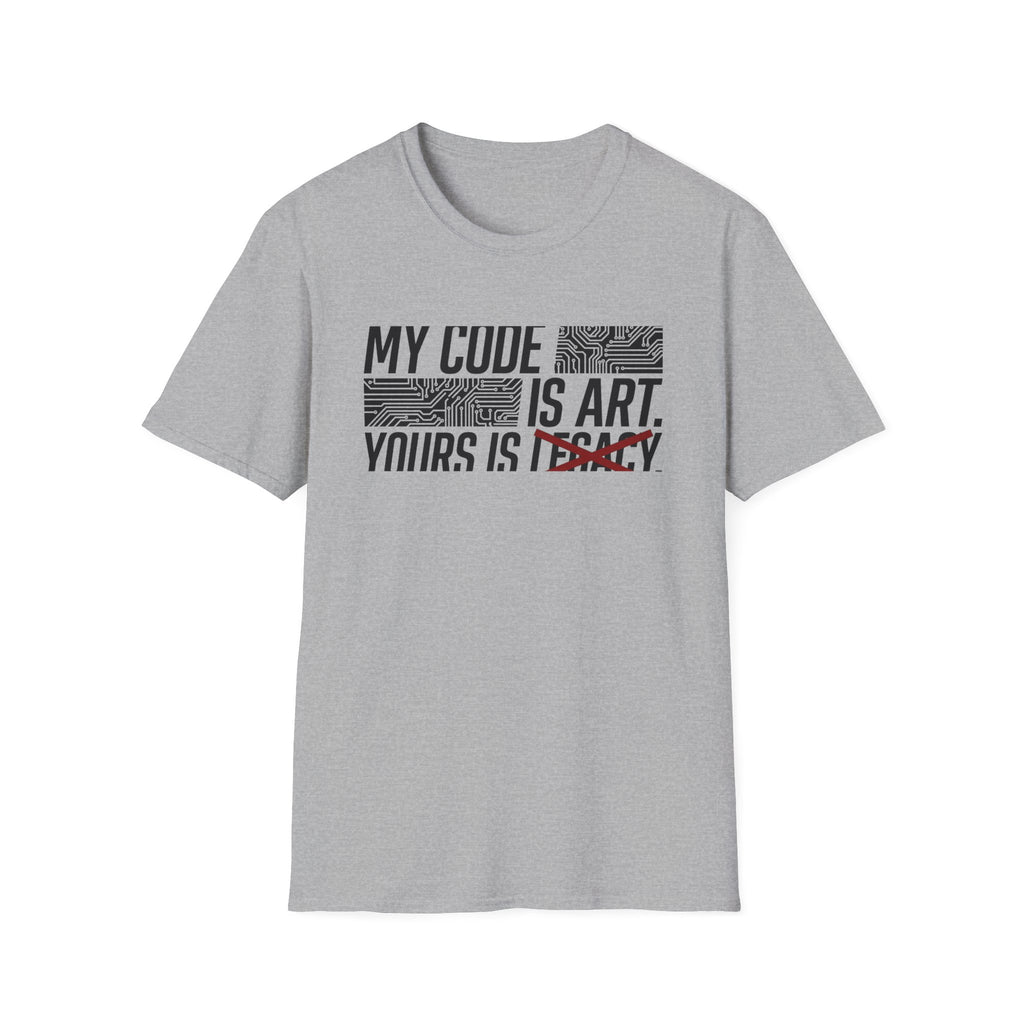 My code is art T-Shirt