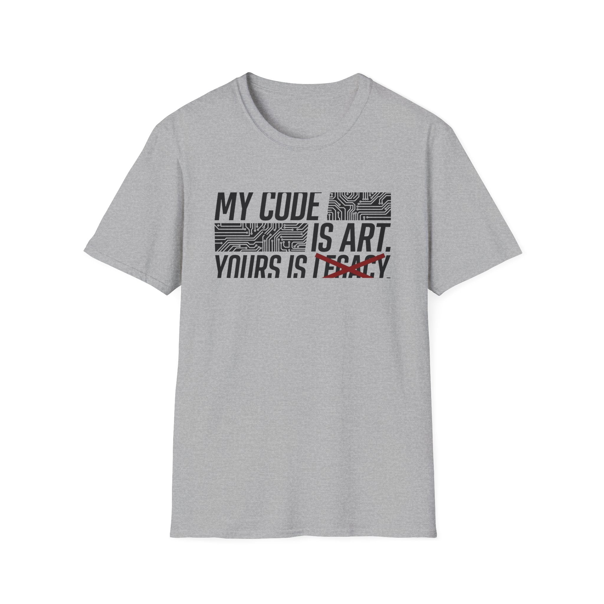 My code is art T-Shirt