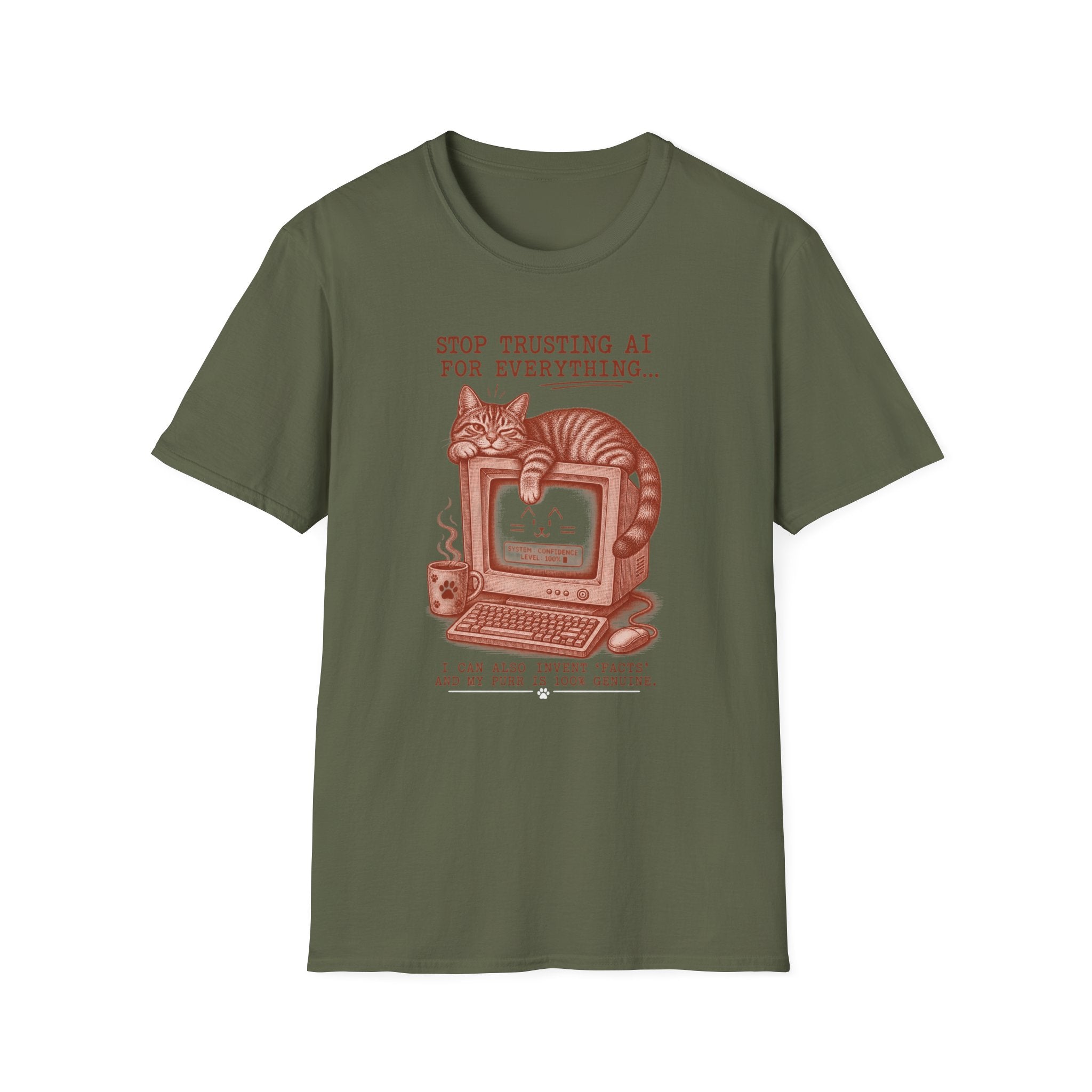 Stop trusting AI T-Shirt