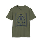 Caution Coffee and Chaos T-Shirt