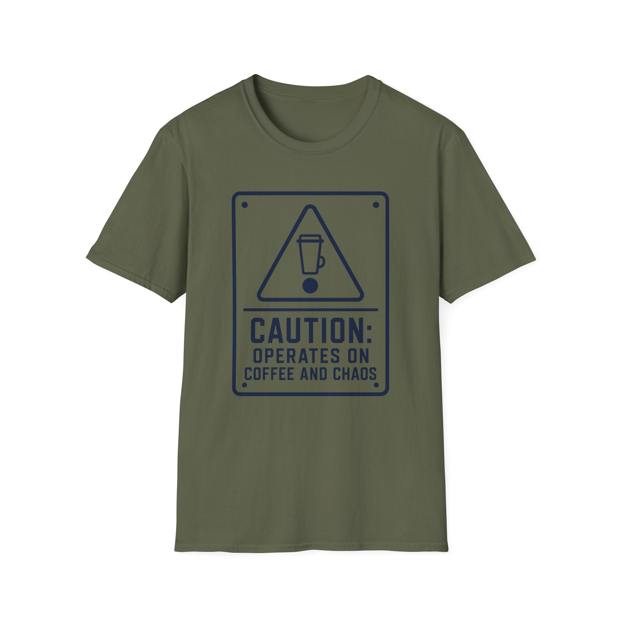 Caution Coffee and Chaos T-Shirt