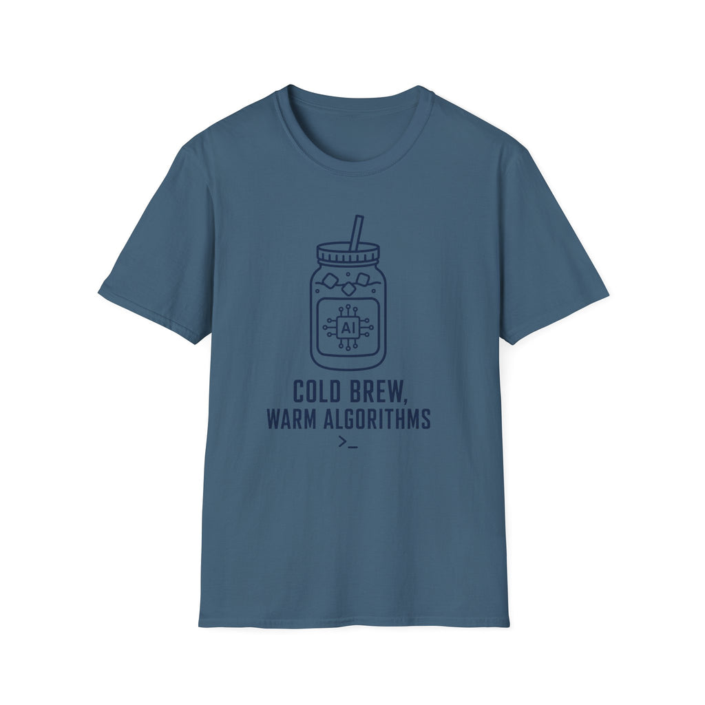 Cold Brew Warm Algorithm T-Shirt