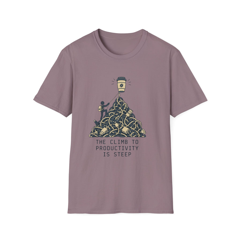 The Climb to Productivity T-Shirt