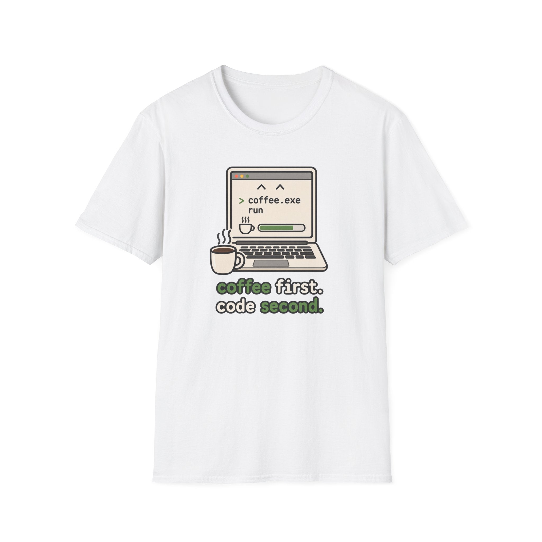 Coffee first Code second T-Shirt