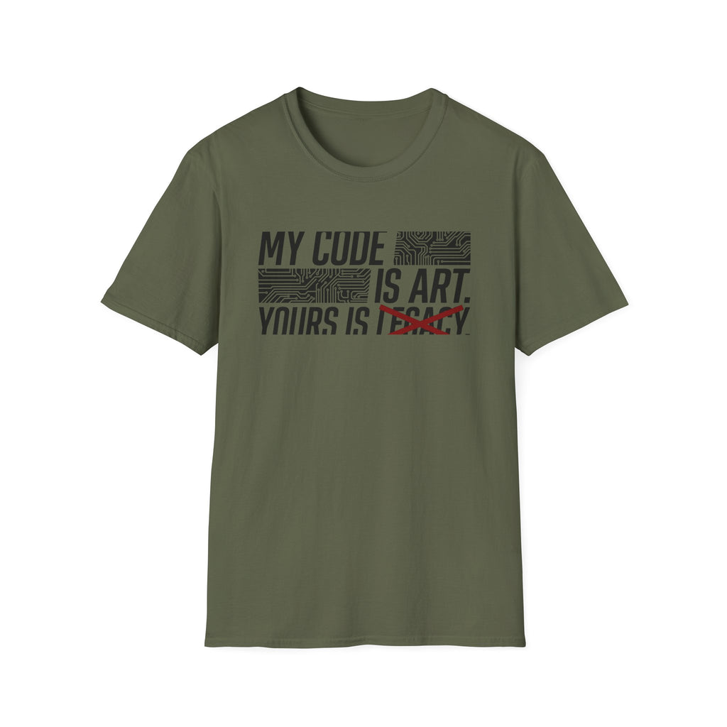 My code is art T-Shirt