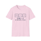 Ctrl + Z My mistakes T-Shirt