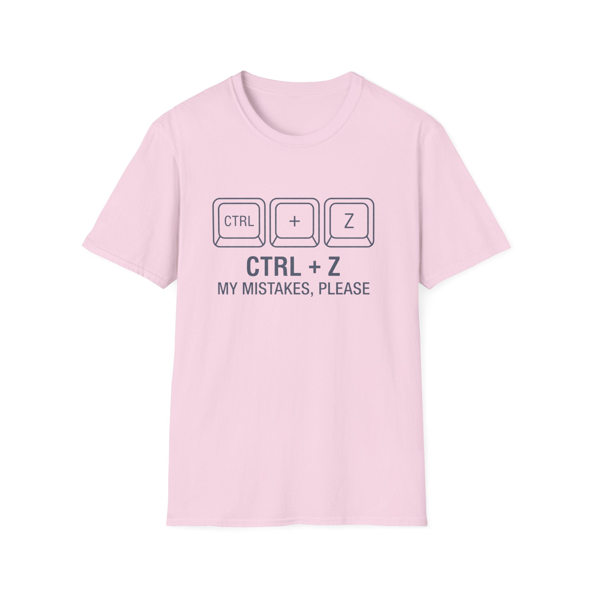 Ctrl + Z My mistakes T-Shirt