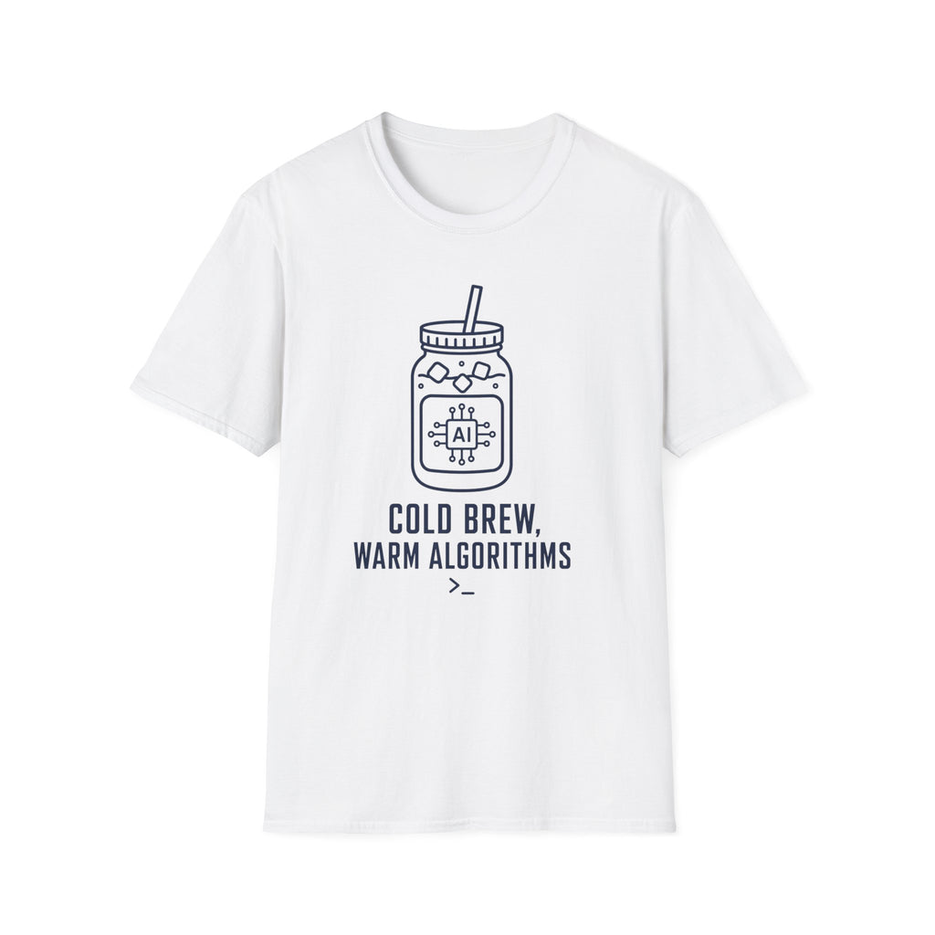Cold Brew Warm Algorithm T-Shirt