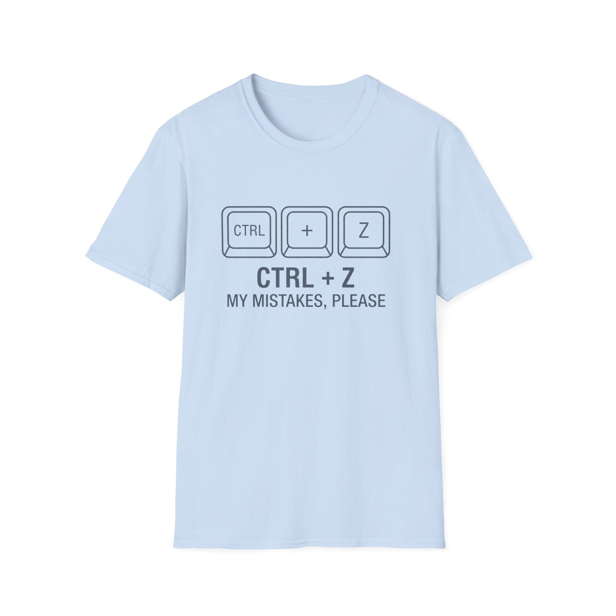 Ctrl + Z My mistakes T-Shirt
