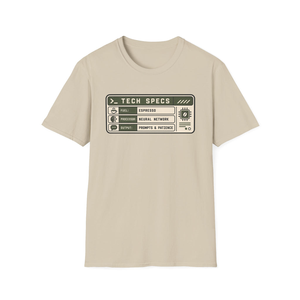 Tech specs T-Shirt