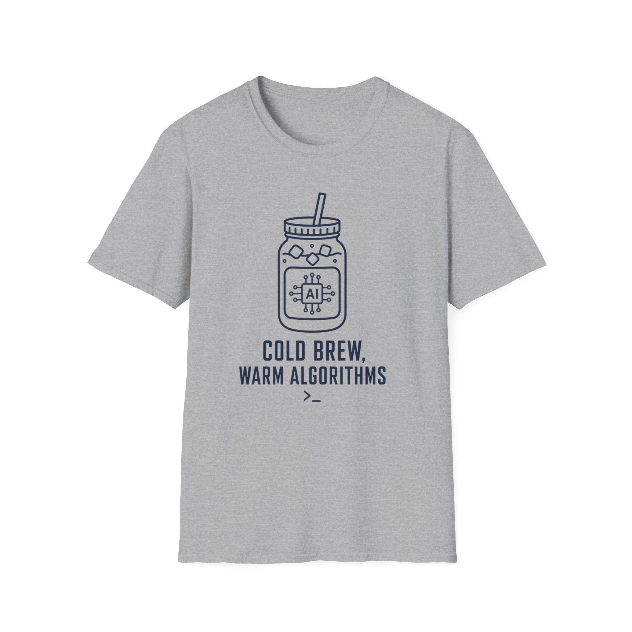 Cold Brew Warm Algorithm T-Shirt