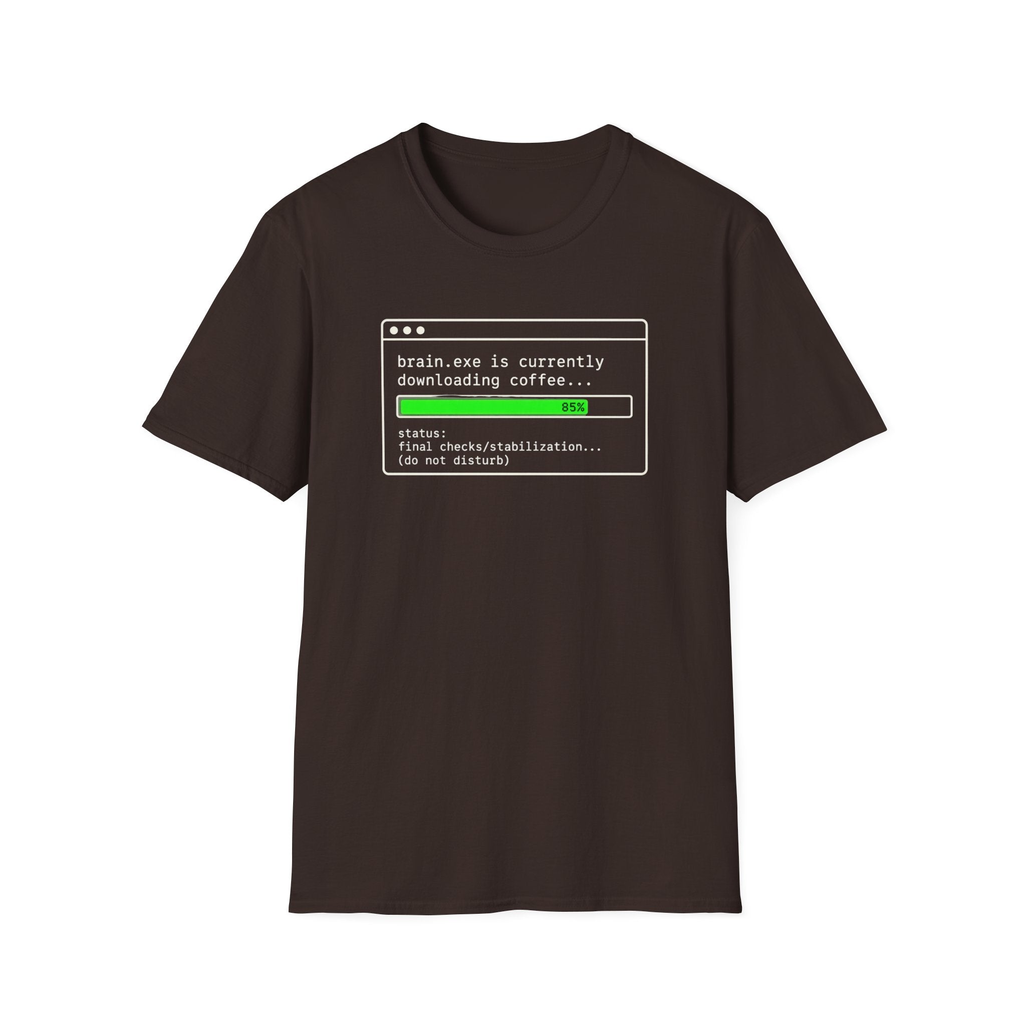 Brain downloading T-Shirt