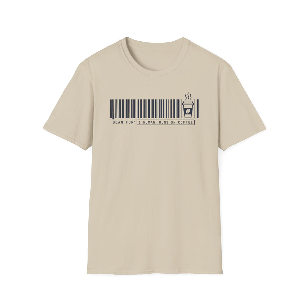 Human runs on coffee T-Shirt