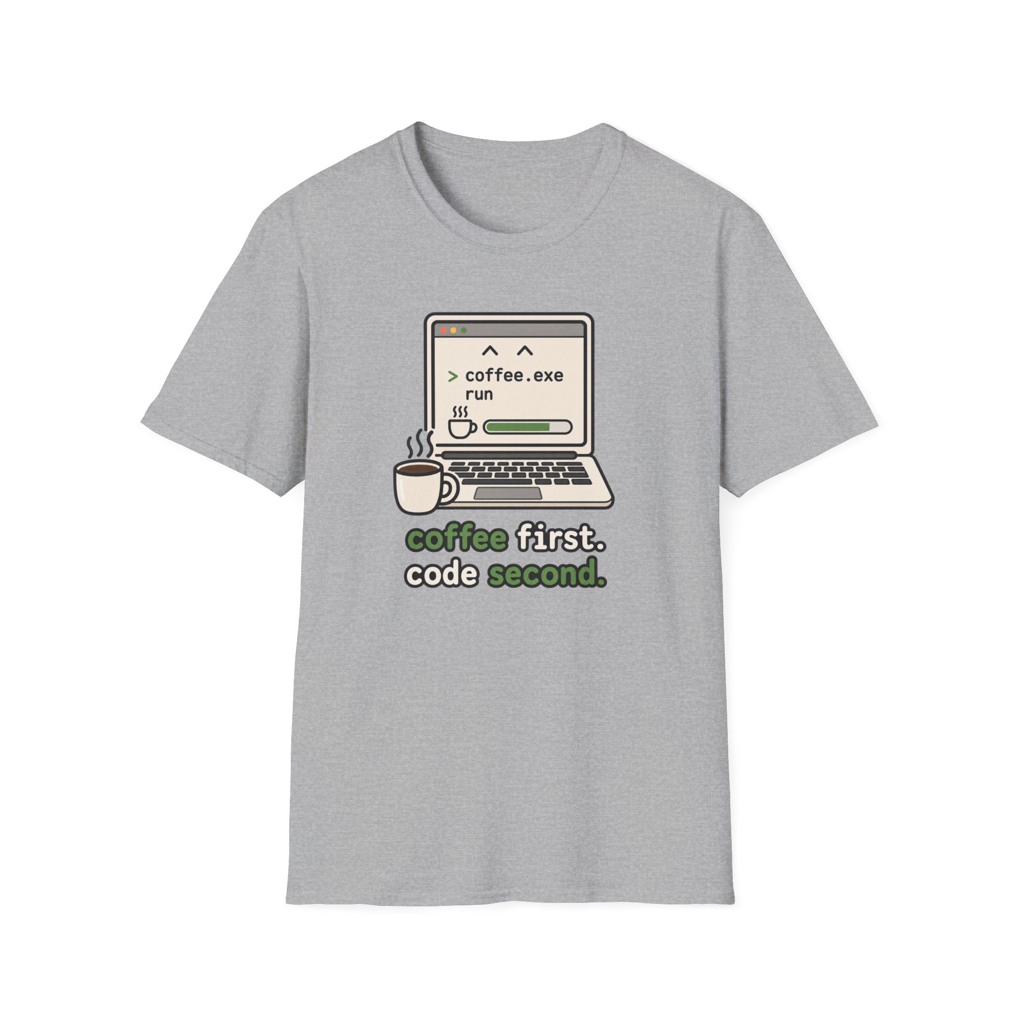 Coffee first Code second T-Shirt