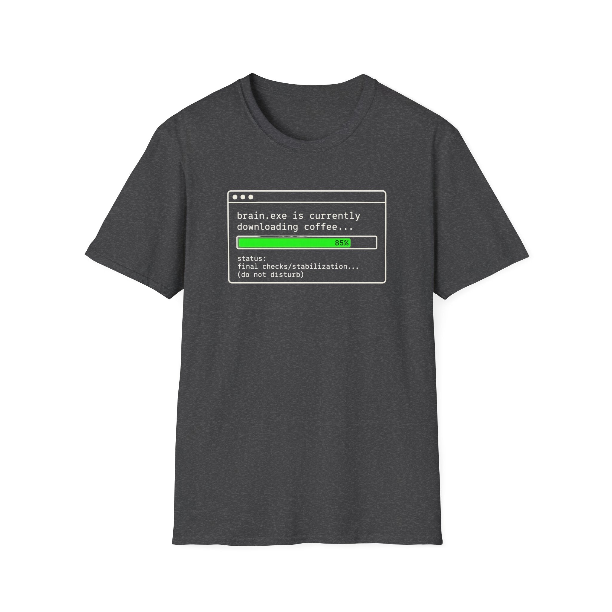 Brain downloading T-Shirt