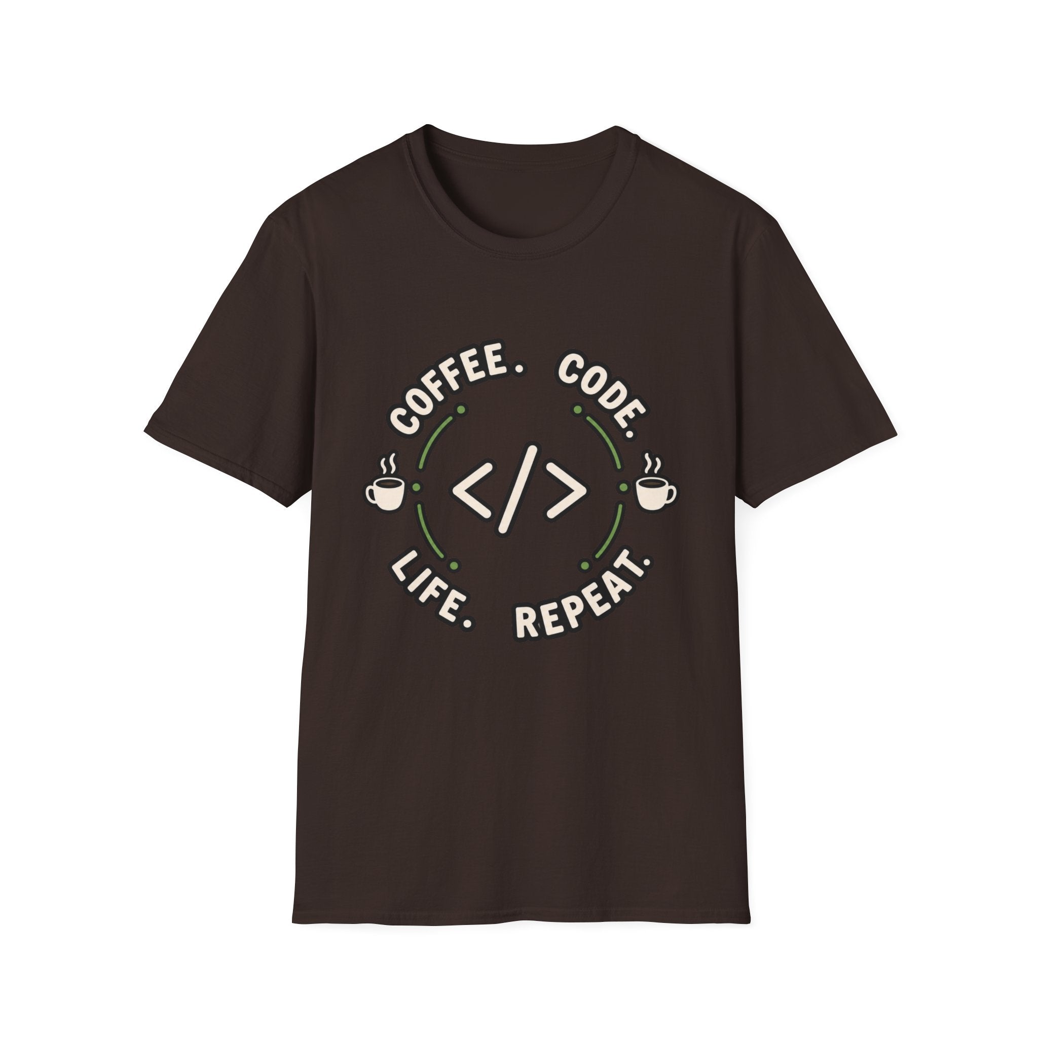 Coffee. Code. Life. Repeat. T-Shirt