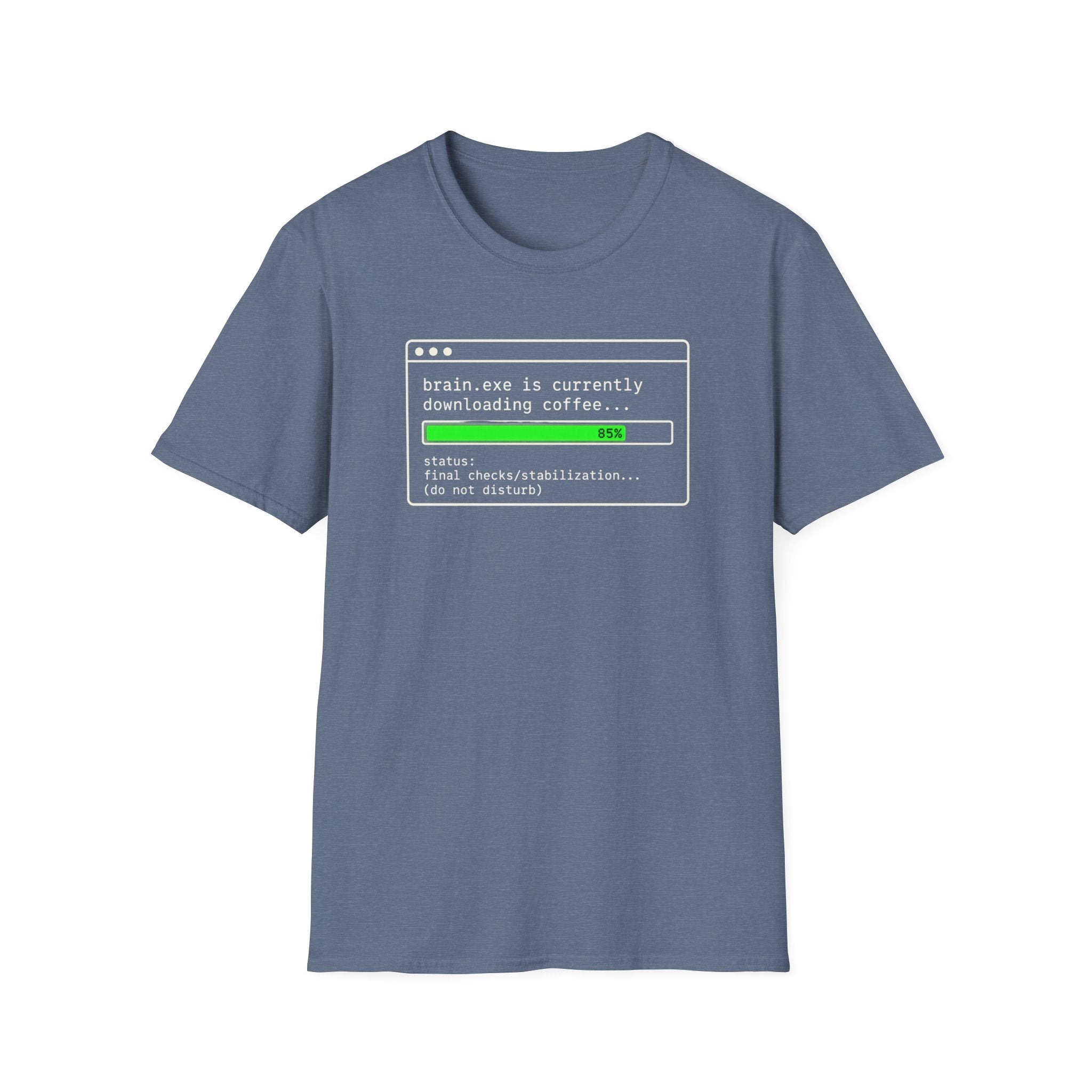 Brain downloading T-Shirt